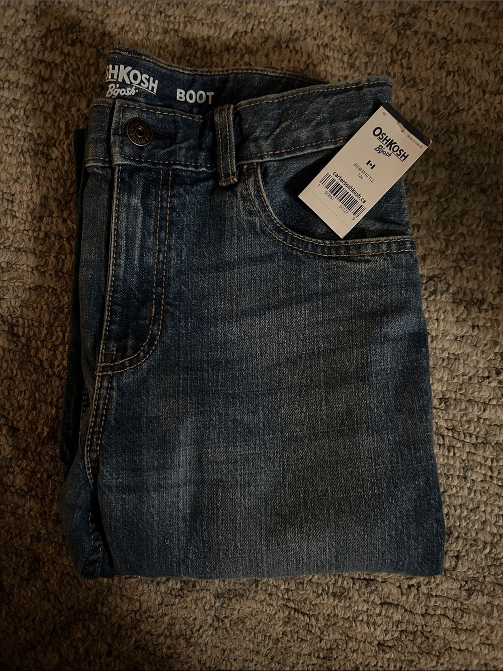 OshKosh B'gosh Dark Blue Boys Denim Jeans